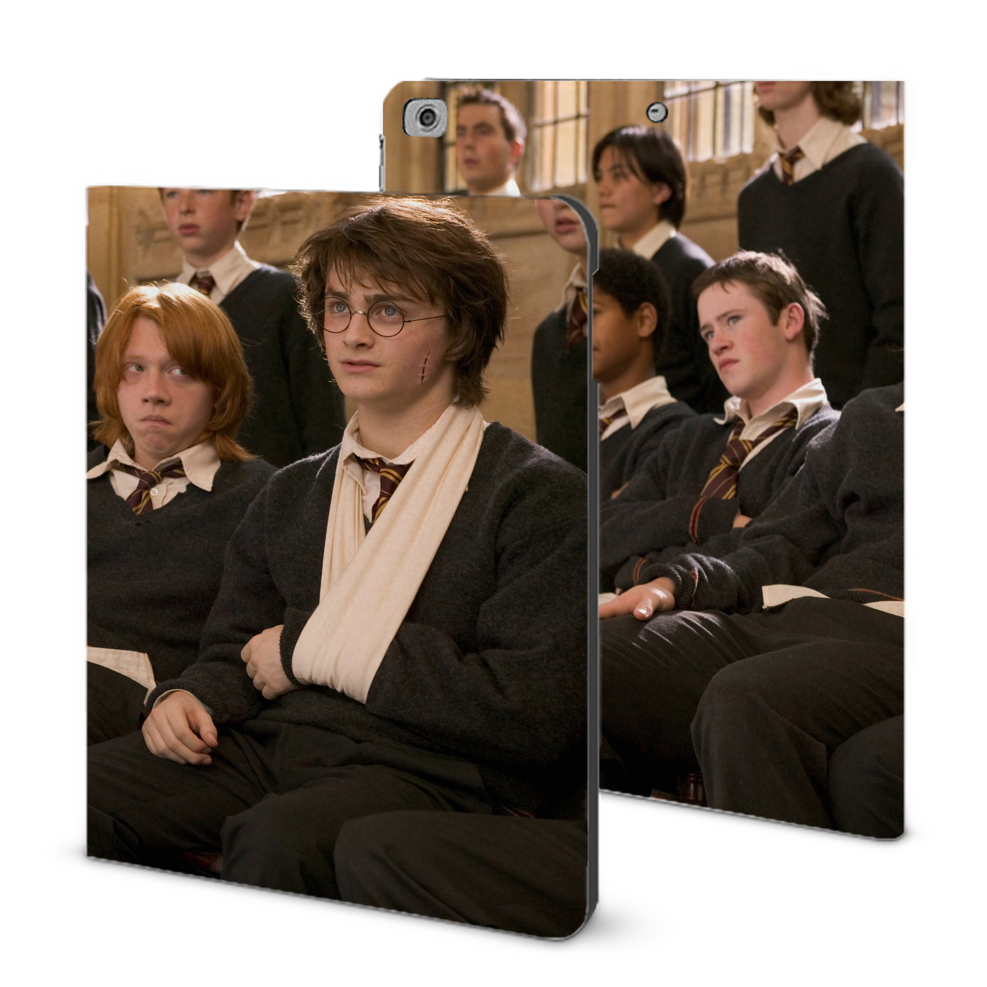（画像用） Harry Potter ハリー・ポッターシリーズ IPad ケース ブック型 PUレザー TPU 耐衝撃 軽量 薄型 ペン収納なし 全面保護 IPad 各モデル対応